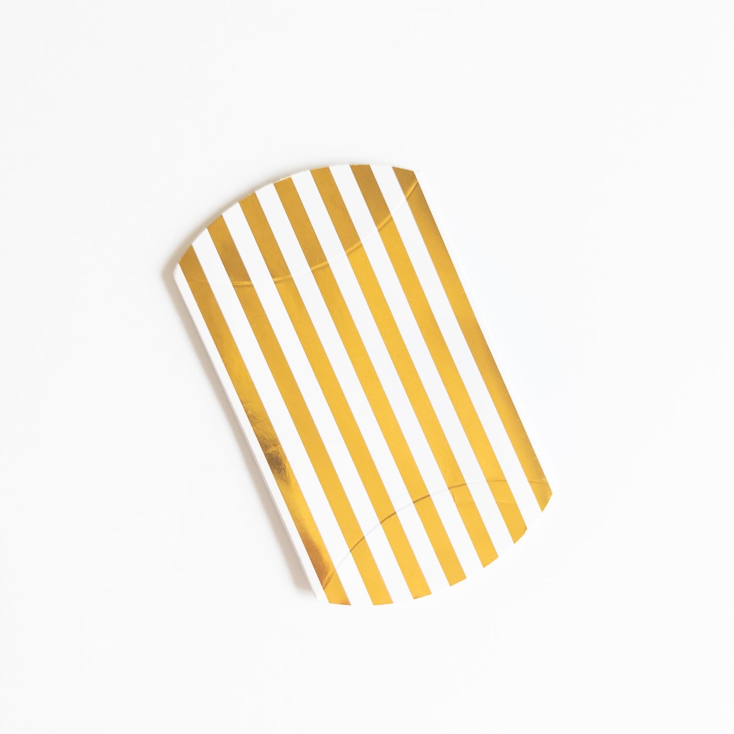 Gold Stripes Pillow Box - 10 Pieces