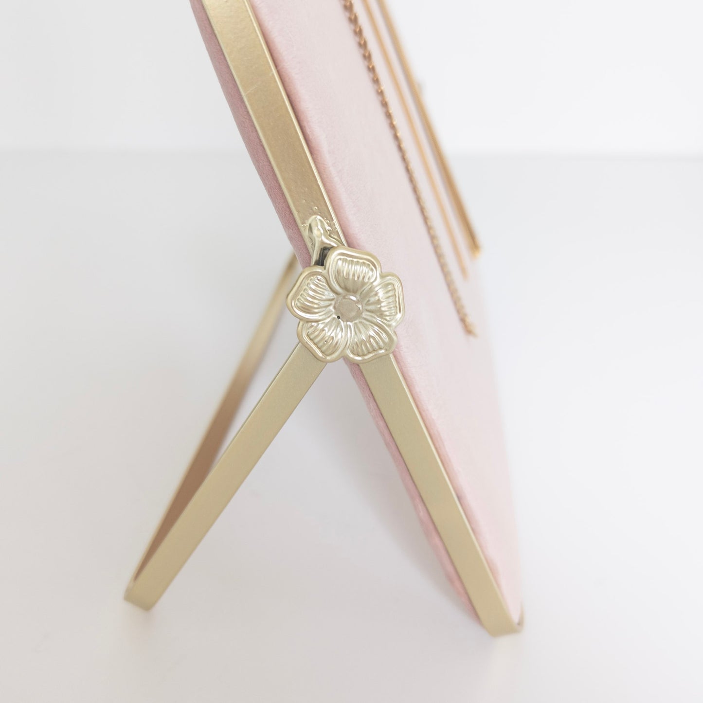 Velvet and Gold Jewelry Display Stand