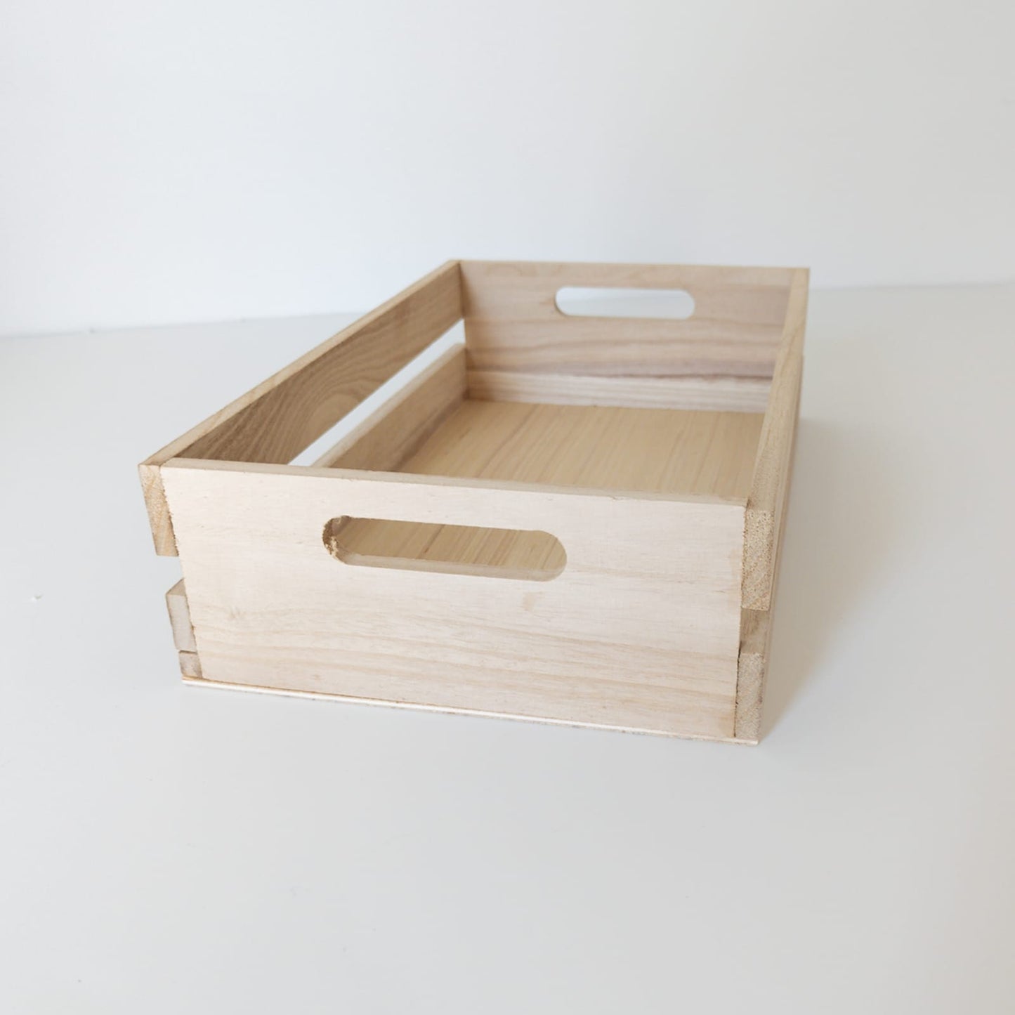 Natural Wood Crate