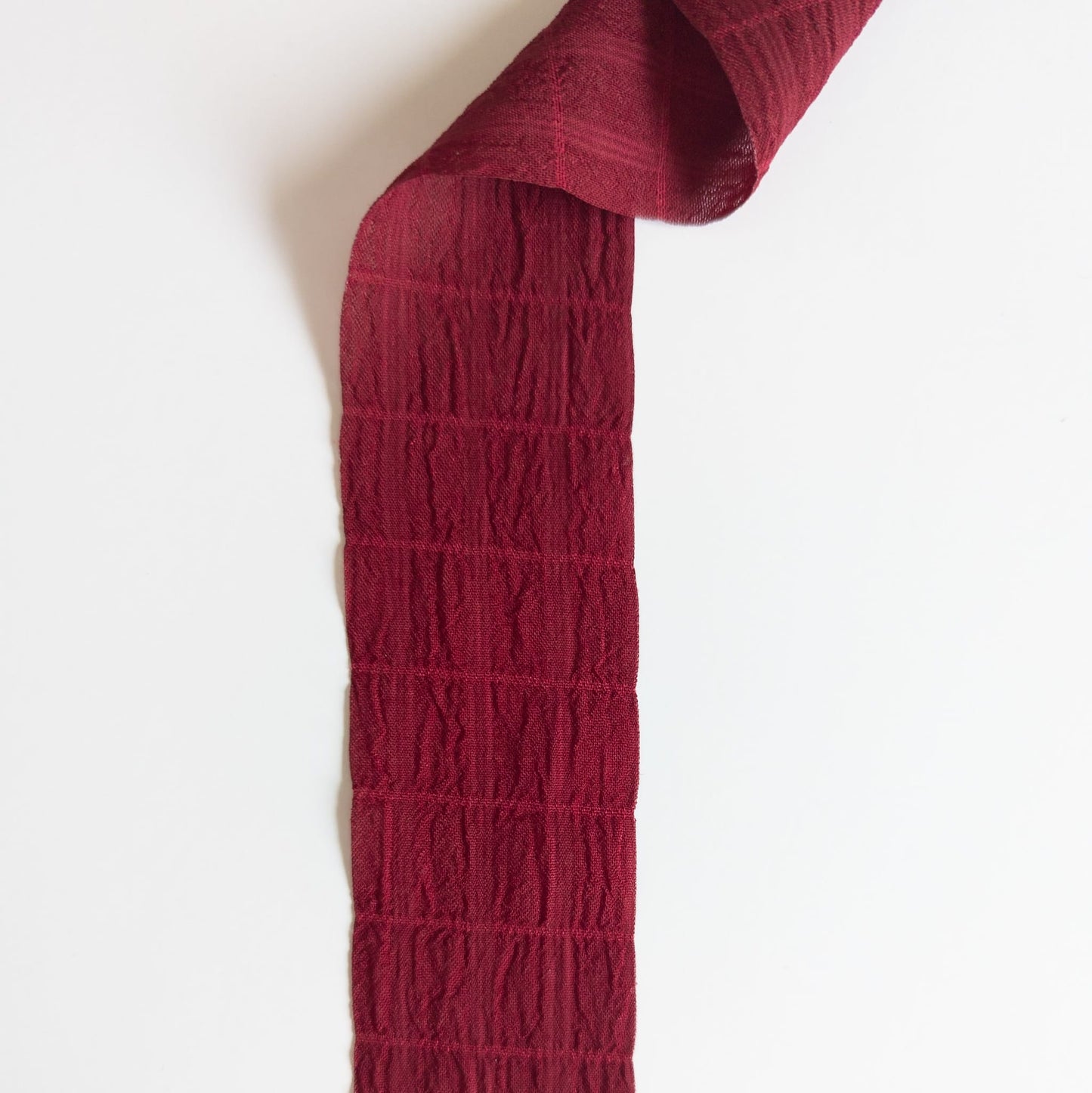 Burgundy Fabric Ribbon