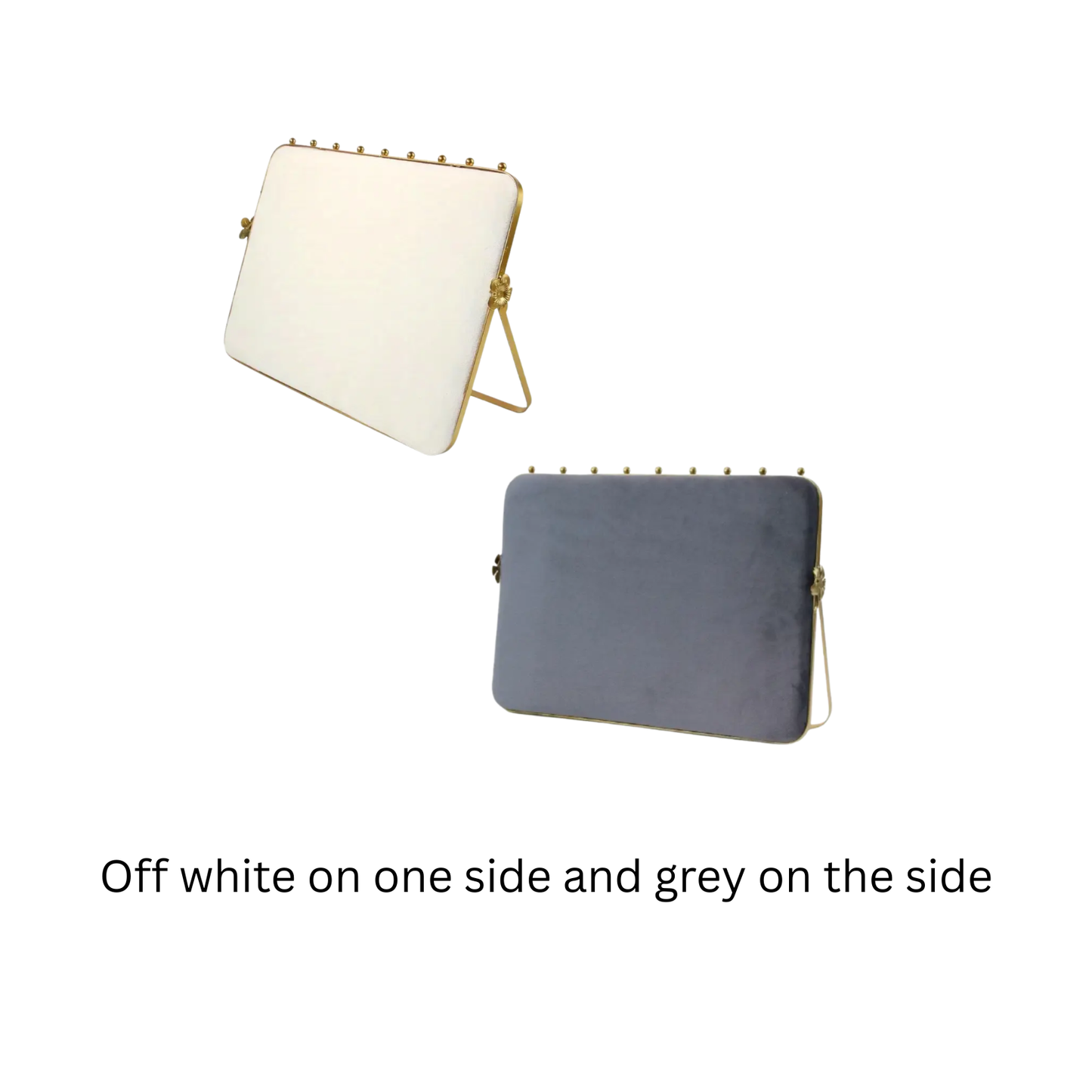 Velvet and Gold Jewelry Display Stand