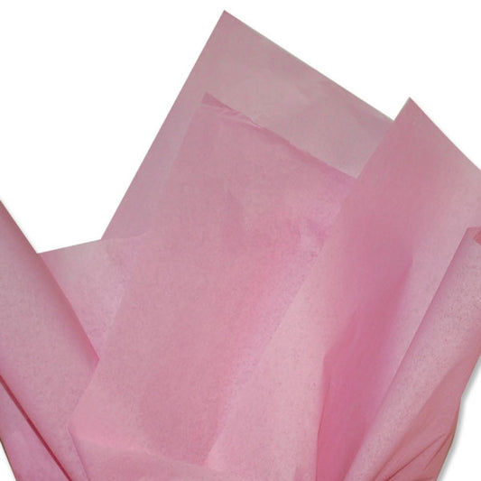 Pink Tissue Paper – 480 Sheets (Wholesale Pack)